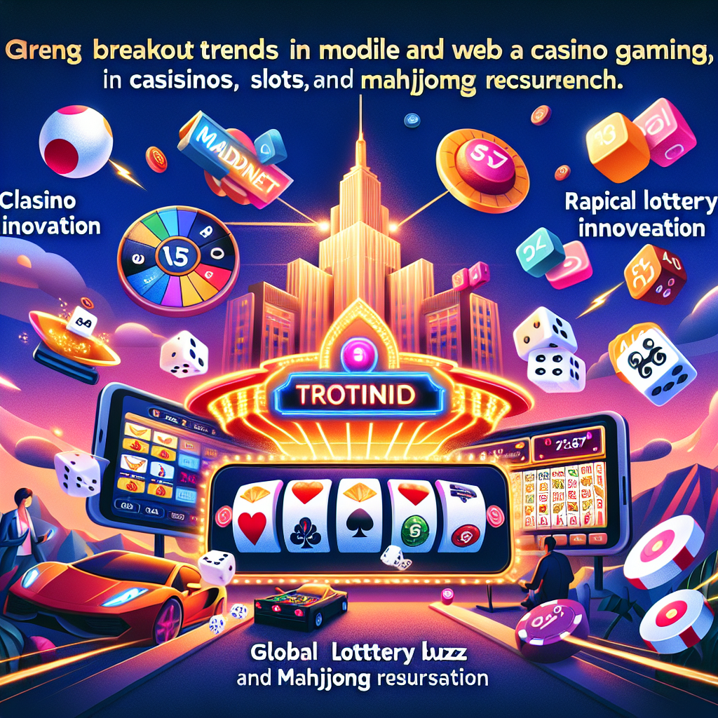 Cover image of Casino88: Trending Lottery, Slots, and Mahjong Breakout game showcasing online slots, lottery tickets, and mahjong tiles.